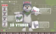 design a 3d furry vtuber avatar, vroid, vrchat bundling ready to use