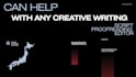 proofread, write creative script, anything including creativity with writing