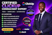 setup clickup automation clickup crm clickup workflow and consultant expert