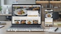 create professional personal chef, catering, and restaurant website