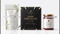 create realistic chocolate box, tea pouch and jam jar packaging mockups