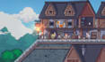 design pixel art animation background environment pixel character game asset