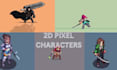 2d game pixel art character animated sprite sheet 32bit 16 bit 8 bit pixel art