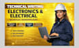 write technical electronics and electrical engineering articles and blogs