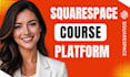 squarespace online course squarespace membership website squarespace course