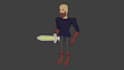 create and animate a lowpoly 3d character for your game