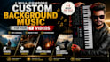 compose custom background music for videos