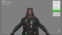 realistic 3d character model, 3d vtuber, vrchat, animal on unity, unreal engine
