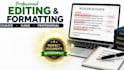 do proofread, edit, and provide feedback on your manuscript