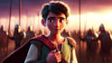 create pixar style ai animated christian bible stories