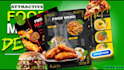 design a professional food menu card for restaurant and cafe