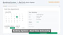 build a custom business website with booking system