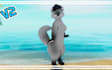 custom vrchat furry avatar 3d vrm model with facial tracking PC quest compitable