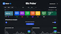 create a python data analysis dashboard