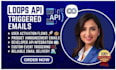 setup loops api triggered email product announcement user activation developer