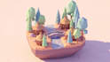 create low poly 3d game props and assets for your game