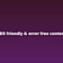 do fast typing, SEO article writing and blog post writing