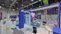 create 3d exhibition booth design for events and conferences