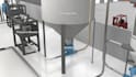 create 3d industrial animation machinery factory process plant visualization