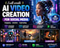 create engaging ai videos for social media