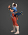 sculpt an expressive stylised 3d character model