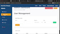create a professional iot smart door web dashboard