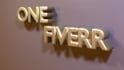 create a 3d metalic text logo intro animation