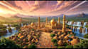 create a mind blowing ai african folktales video, thumbnail