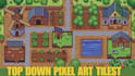 create top down pixel art tilesets, tilemaps and game assets