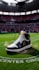 create a 3d drone drop sneaker ad video