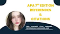 format apa 7 and other citation styles accurately