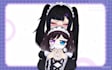 draw anime character design, vtuber model, live2d rig model art separation psd