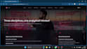design a modern 3d animated website with scroll effects