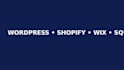 fix, maintain, update, and support your wordpress, shopify, wix, bug fix website