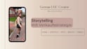 create high converting german lifestyle ugc video ads