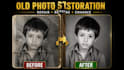 old photo restoration and image enhancement