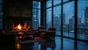 design seamless cozy rain environments for focus and sleep