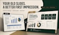 do powerpoint presentation, presentation design and slide deck business slides