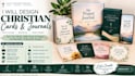 christian affirmation card scripture card deck prayer journal bible flashcard