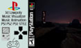 create indie lowpoly ps1 ps2 n64 retro 3d loop animation, music visualizers