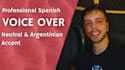 record a professional male spanish voice over