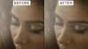 do pro video beauty retouch, real skin texture, no fake blur