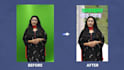 remove video background bluescreen and chroma key