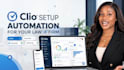 set up clio grow and clio manage with ai intake automation