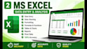 do accurate data entry, word, excel, powerpoint, typing and PDF conversion