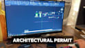 draw architectural permit drawings in autocad