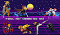 do high quality pixel art animation pixel art character for you