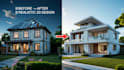 realistic 3d architectural exterior and interior