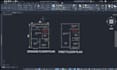 do autocad 2d floor plan, house plan and civil drafting