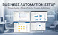 setup microsoft 365 office365 sharepoint power automate spfx powerapps